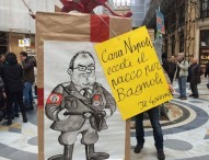 Bagnoli, la protesta anti commissario dei comitati: “No al ‘pacco’ Nastasi”