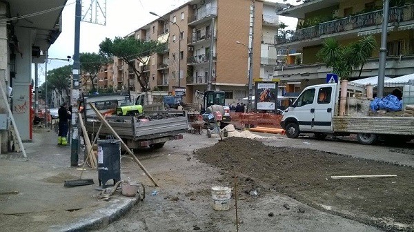 Colli Aminei senza pace, condotta idrica si rompe durante lavori: stop all’acqua