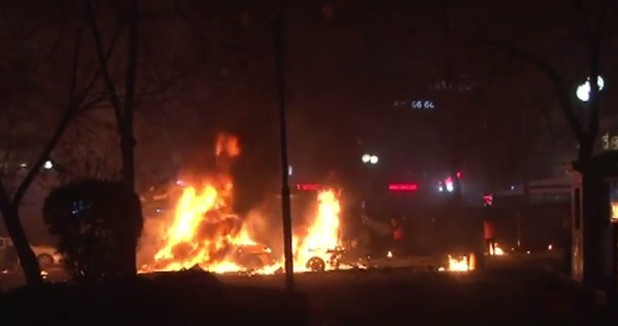 Autobomba nel centro di Ankara, decine di morti e feriti