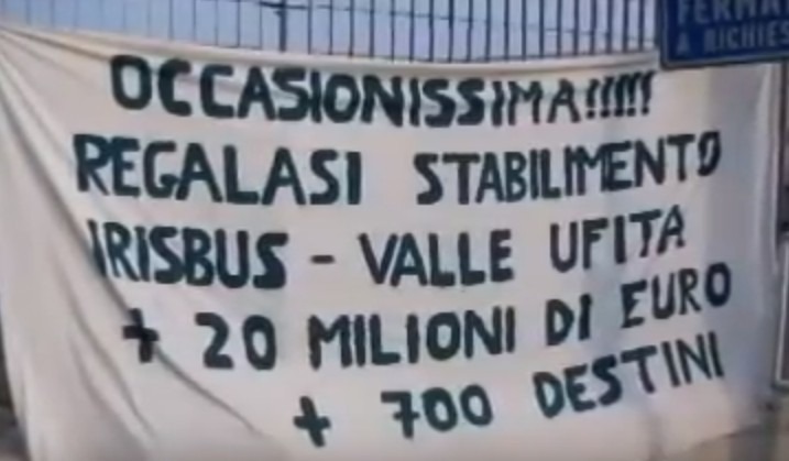 Vertenza ex Irisbus, riecco le promesse dei politici: “25 milioni e ricapitalizzazione”