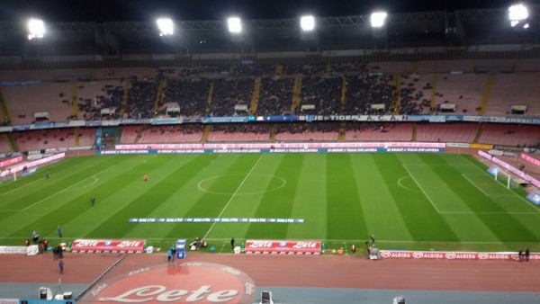 Napoli-Milan, curve a 40 euro