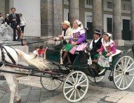Celebrazioni Carlo di Borbone, sfilano carrozze d’epoca nel centro di Napoli