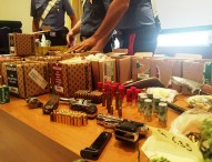 Armi, droga e bombe nascoste in un terreno: arrestato pensionato di Sant’Anastasia