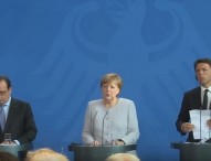 Renzi-Merkel-Hollande, parata a Ventotene per l’Europa in coma