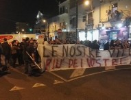 Biodigestore a San Pietro a Patierno, corteo di protesta con blocco stradale