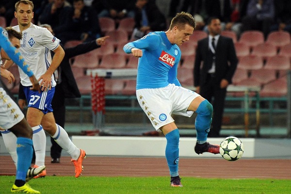 Napoli-Dinamo Kiev 0-0 al 45′: gara nervosa, chance Insigne