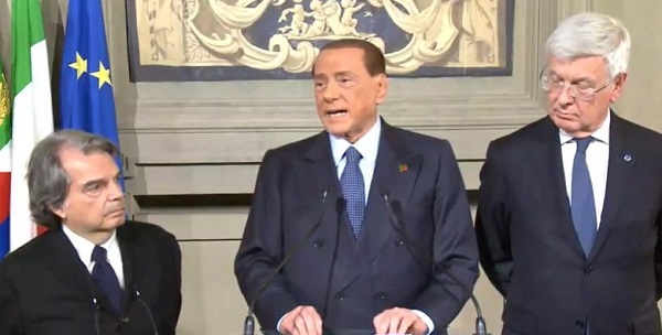 Consultazioni, Berlusconi pronto all’inciucio col Pd: “Legge elettorale condivisa”