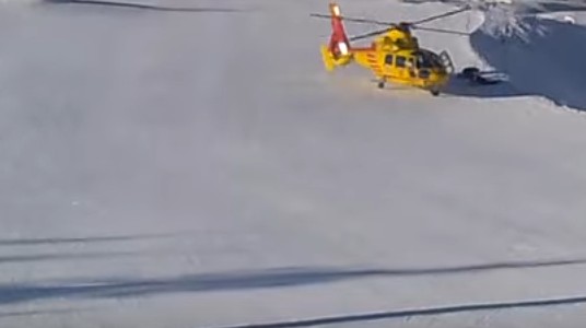 Cade elicottero del 118 nell’Aquilano, a bordo 6 persone
