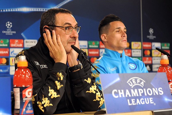 Sarri senza paura: “Faccia tosta al Bernabeu, in dubbio se schierare 3 o 4 punte”