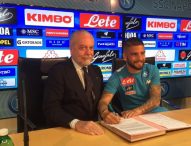 Napoli, Insigne firma fino al 2022: “Ora è la bandiera del club”