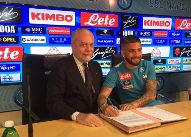Napoli, Insigne firma fino al 2022: “Ora è la bandiera del club”