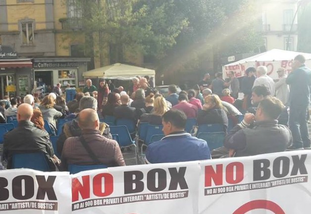 Napoli, domani corteo al Vomero contro i box auto: “Pezzo di quartiere sventrato per interessi privati”