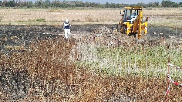 Santa Maria la Fossa, scoperti rifiuti speciali interrati