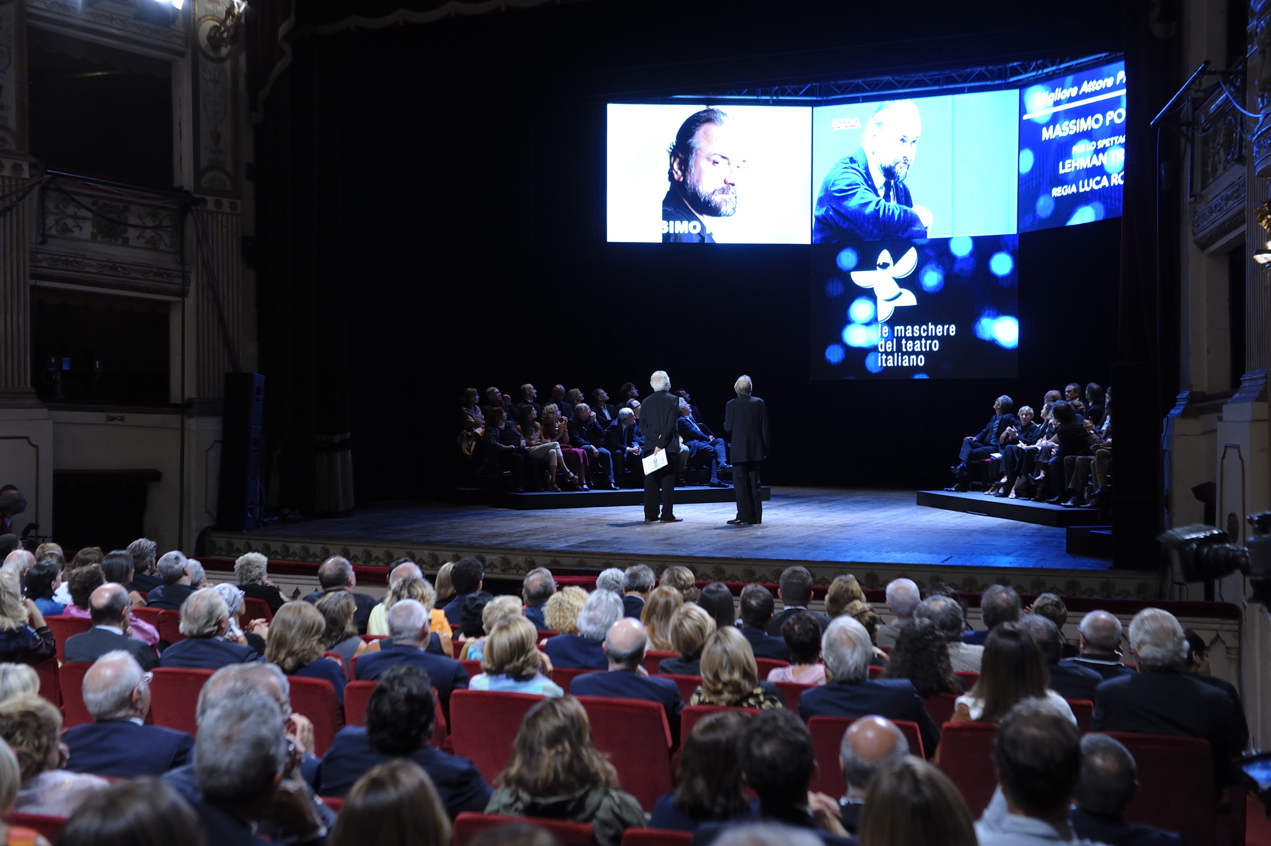 Napoli, Teatro Mercadante, i vincitori del Premio le Maschere