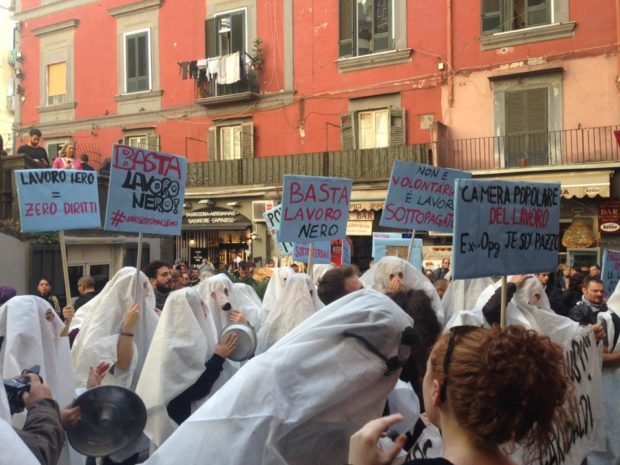 Napoli, la Cgil sostiene la lotta dei lavoratori di Napoli Sotterranea