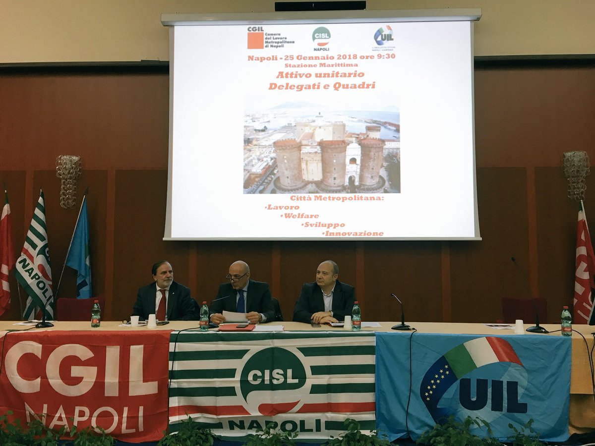 Napoli, area metropolitana:ecco le proposte del sindacato