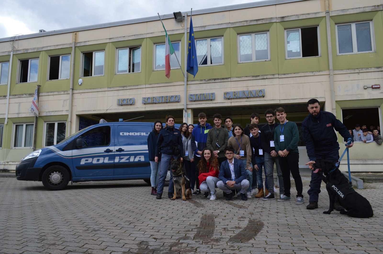 Liceo Rummo di Benevento: Successo del progetto “A scuola di Polizia”