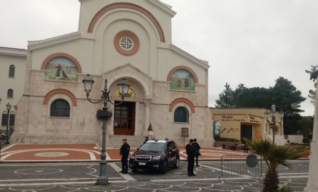 Visita del Papa a Pietrelcina, arrivano i reparti speciali carabinieri