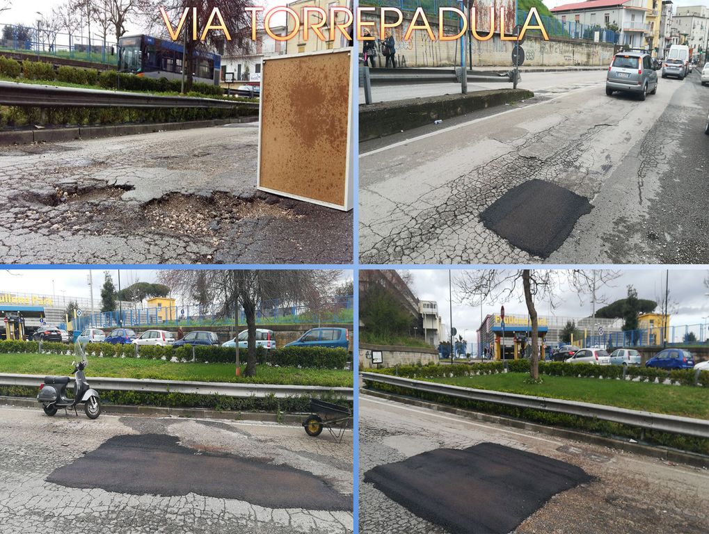 Napoli, riparate 4200 buche