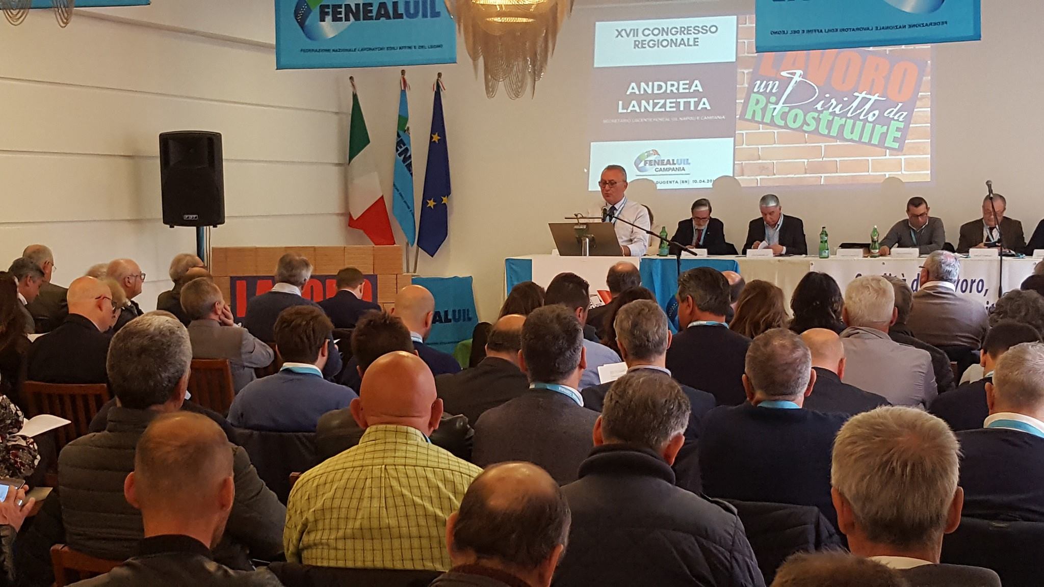 La Feneal Uil in campo per ricostruire il diritto al lavoro