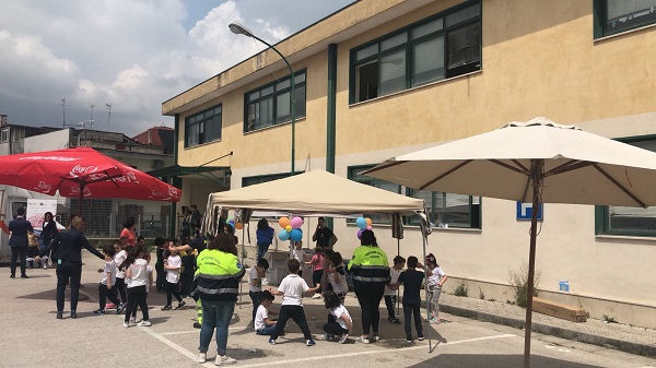 Il Futuro nel cuore, 250 scolari visitati a Caivano