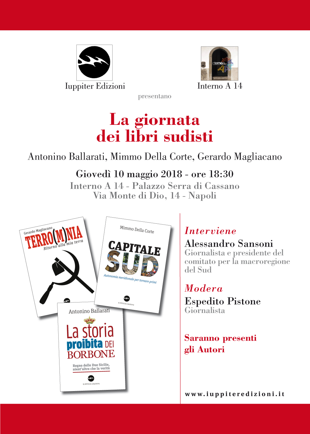 Napoli, i libri degli scrittori meridionalisti