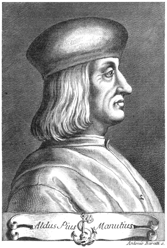 Aldo Manuzio, primo editore