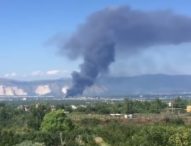 San Vitaliano, ecoballe a fuoco: si teme disastro ambientale