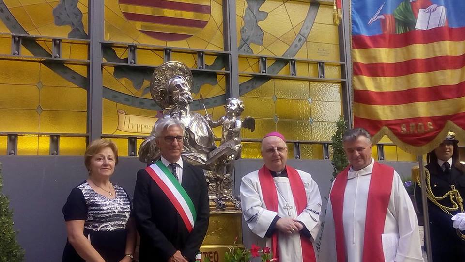 La Statua di San Matteo il 18 settembre arriverà in Comune