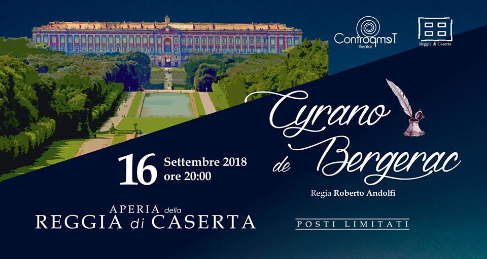 Caserta: Alla Reggia arriva Cyrano de Bergerac