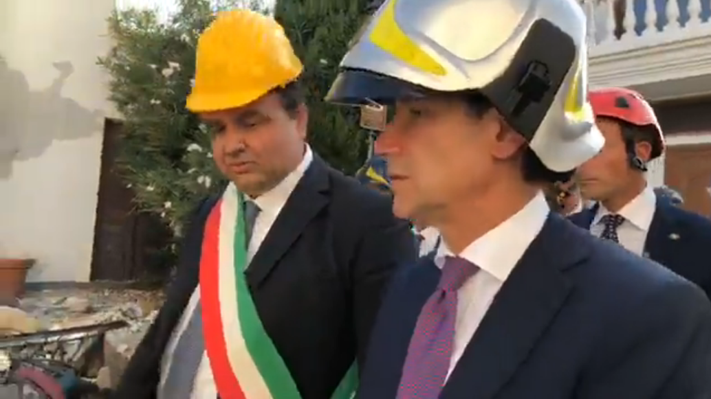 Casamicciola Terme: oggi la visita di Conte