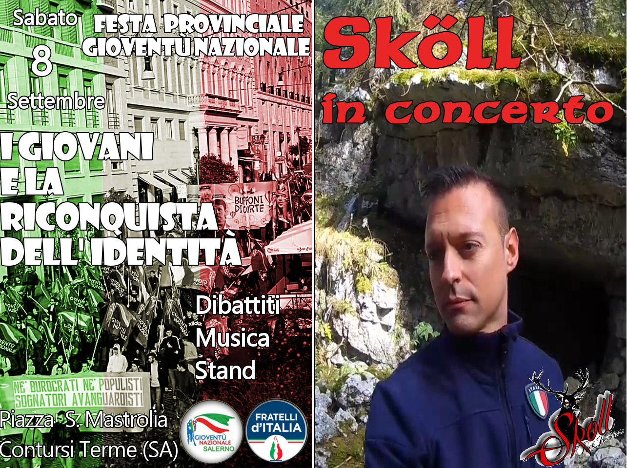 Contursi Terme: sabato Festa Provinciale di Gioventù Nazionale