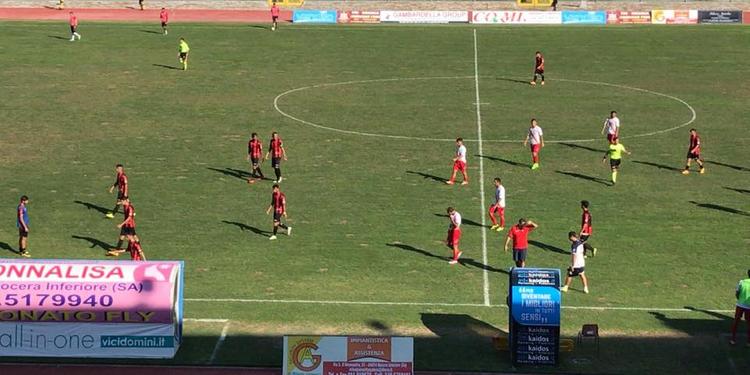 In serie D vince la Nocerina, solo un pareggio per Gelbison e Sarnese