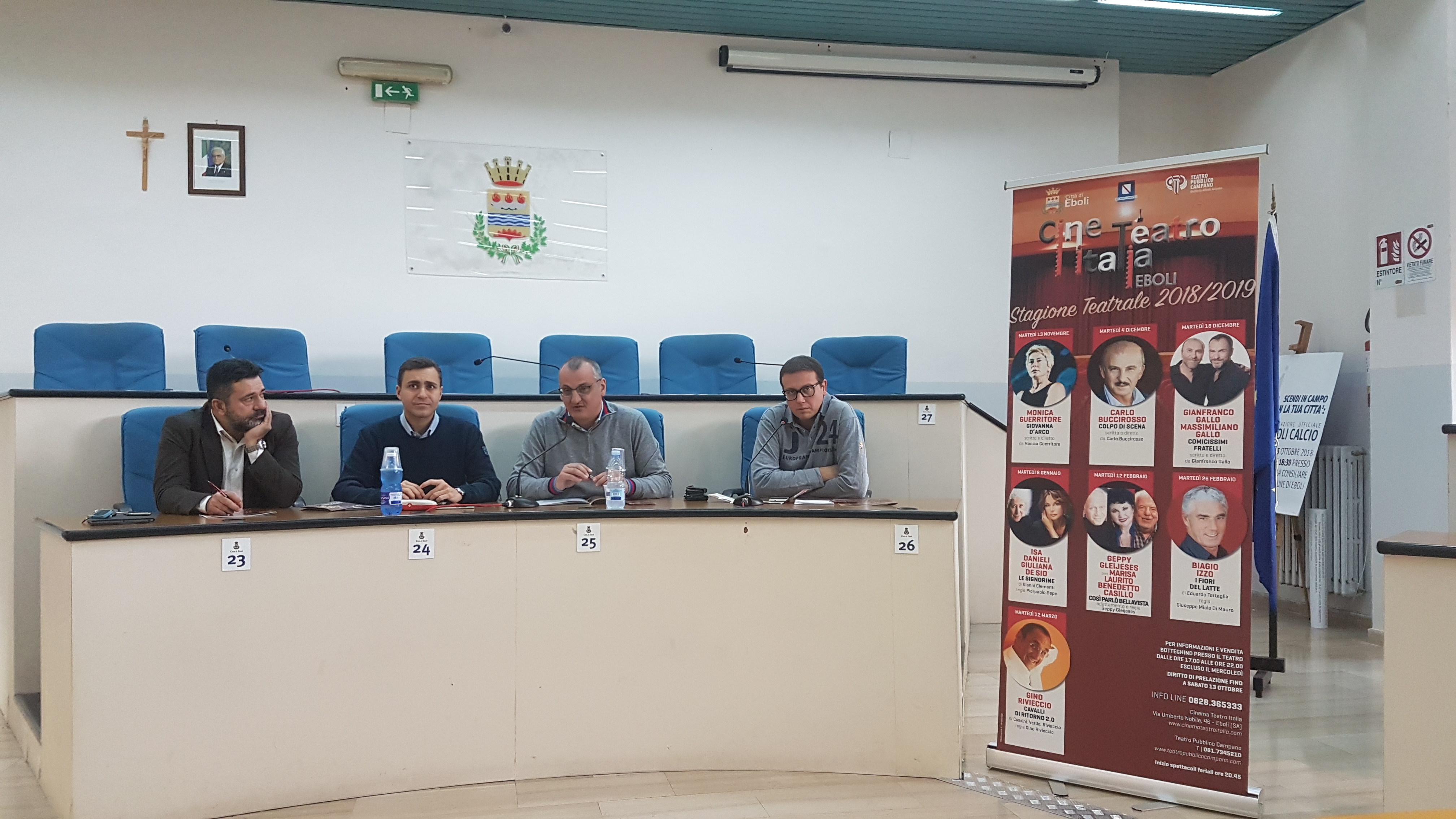 Il Teatro Italia di Eboli si prepara alla stagione teatrale 2018/2019