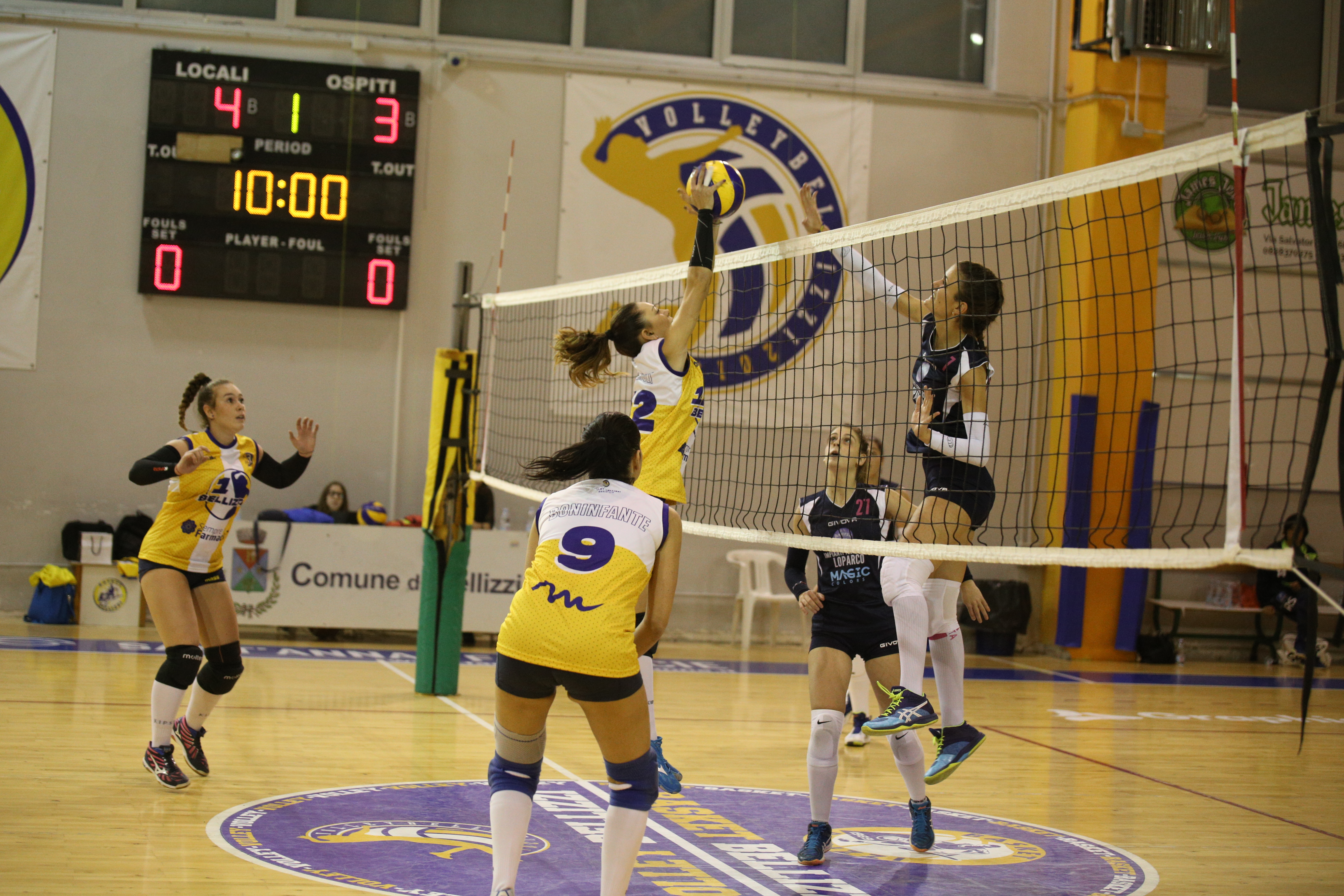 Trionfo del Volley Bellizzi sul campo della Fiamma Torrese