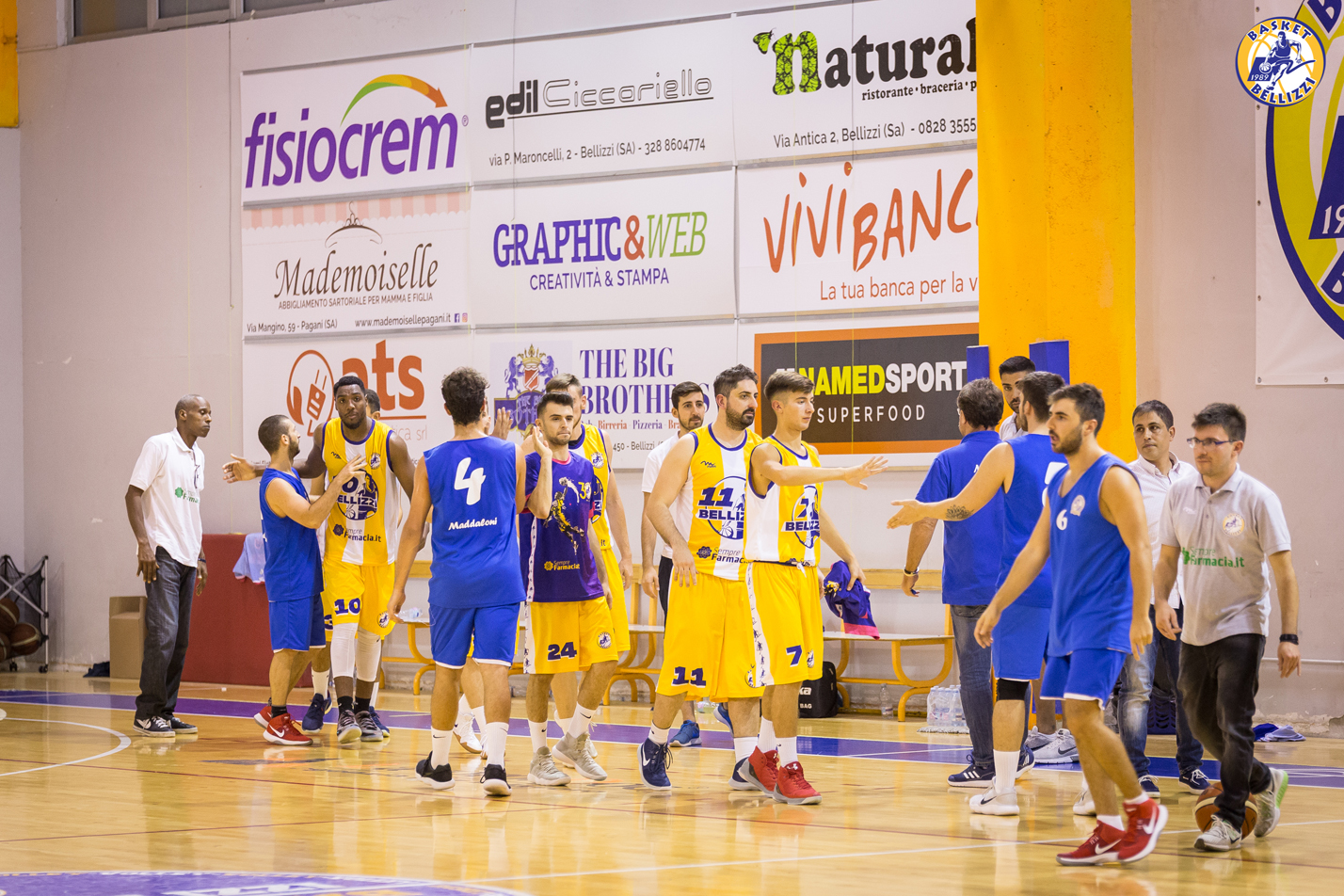 Test importante per il Basket Bellizzi contro la Pallacanestro Partenope