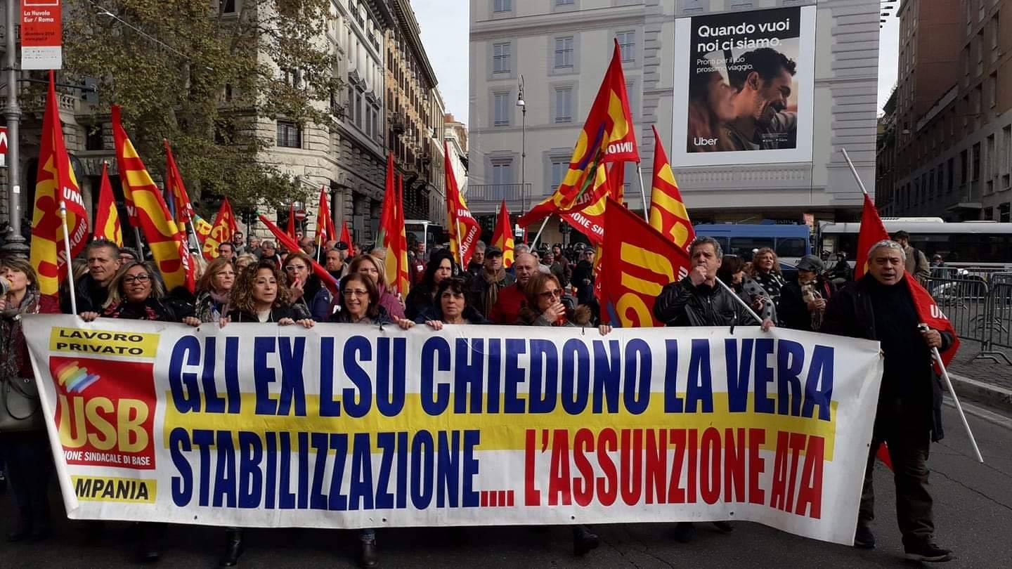 Roma, in mille per una scuola pubblica e di qualità