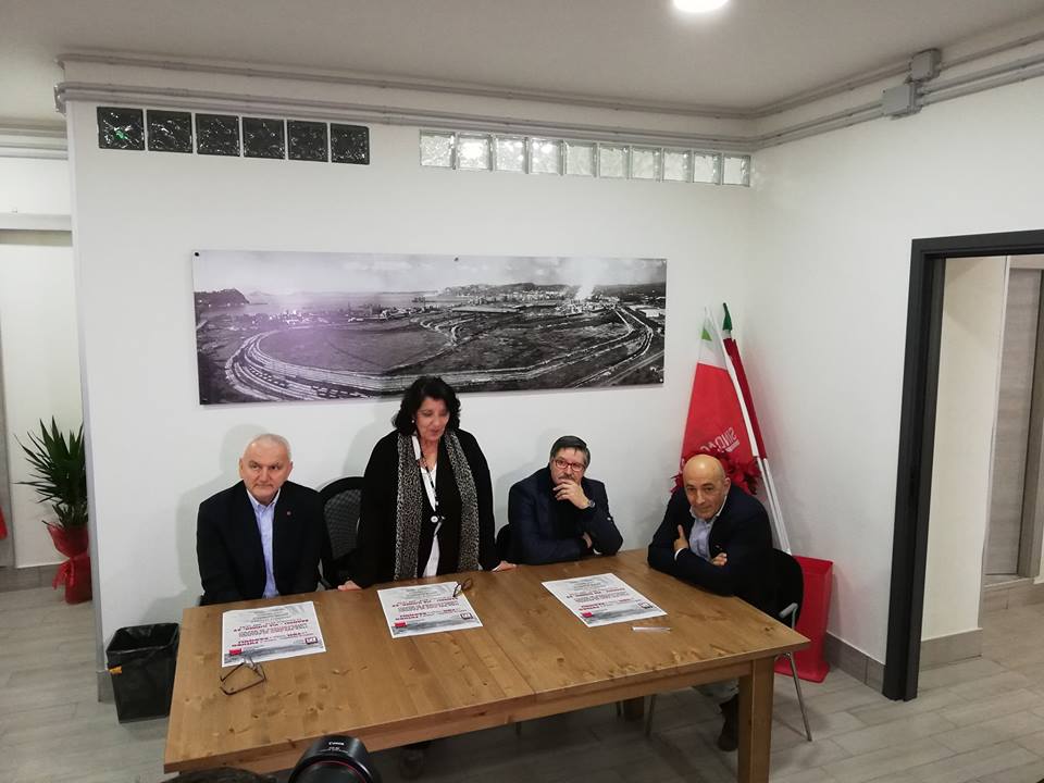 Bagnoli, Napoli: apre una nuova sede Cgil e nasce la corrente di Colla