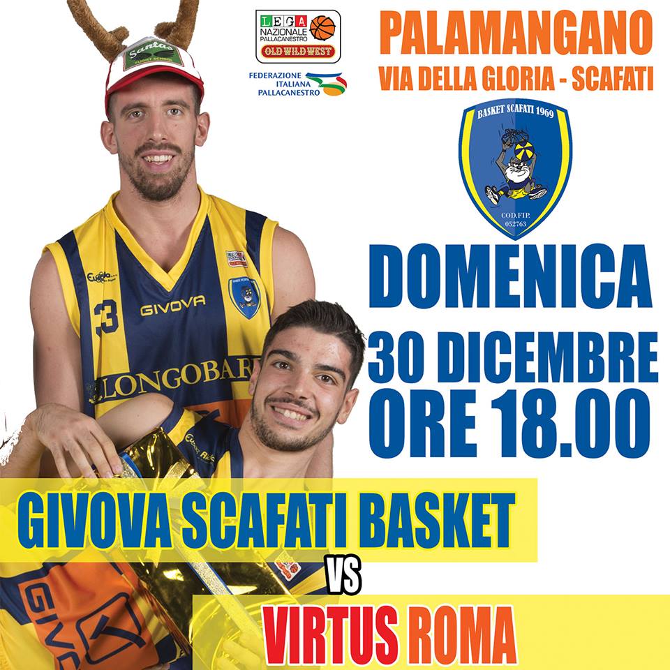 La Givova Scafati pronta per la sfida contro la Virtus Roma