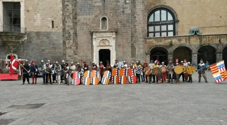 Al Maschio Angioino rievocazione storica medievale