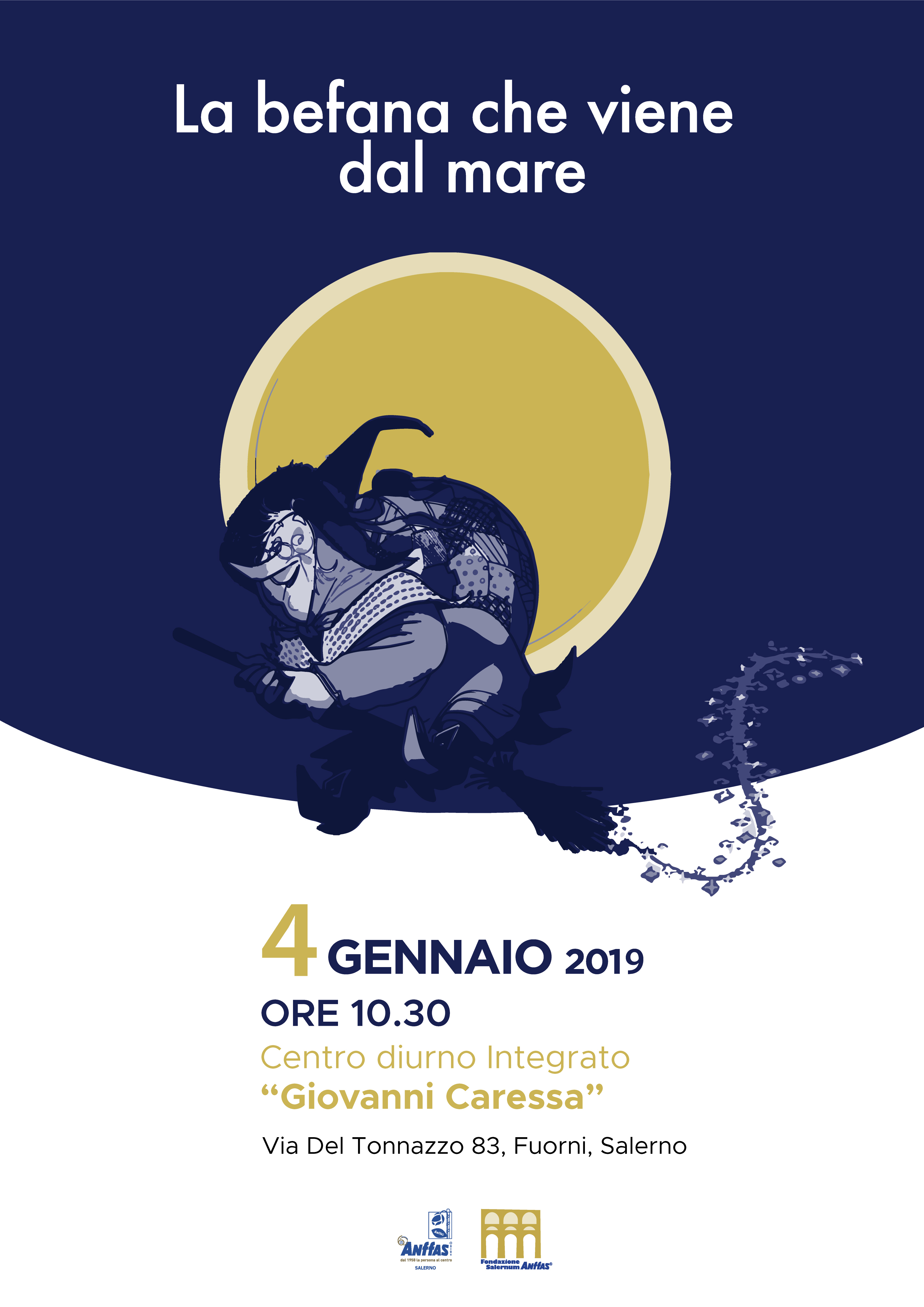 Salerno: ritorna la “Befana che viene dal mare”