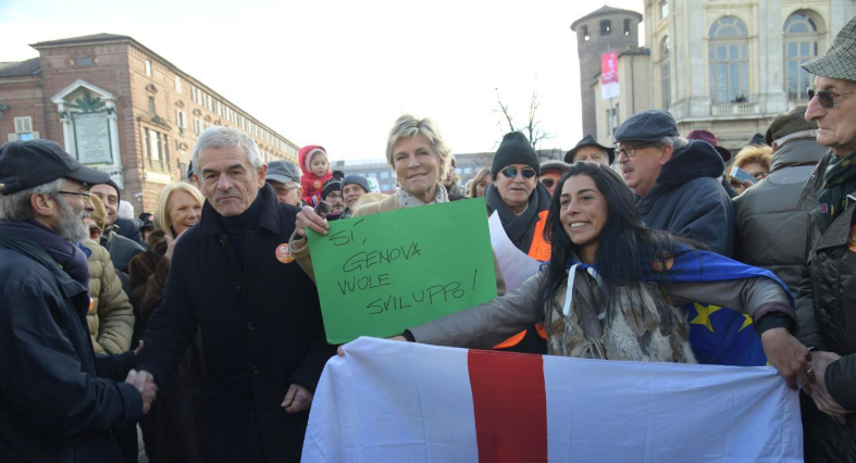 Torino, Tav:  In piazza il partito dei ‘prenditori’