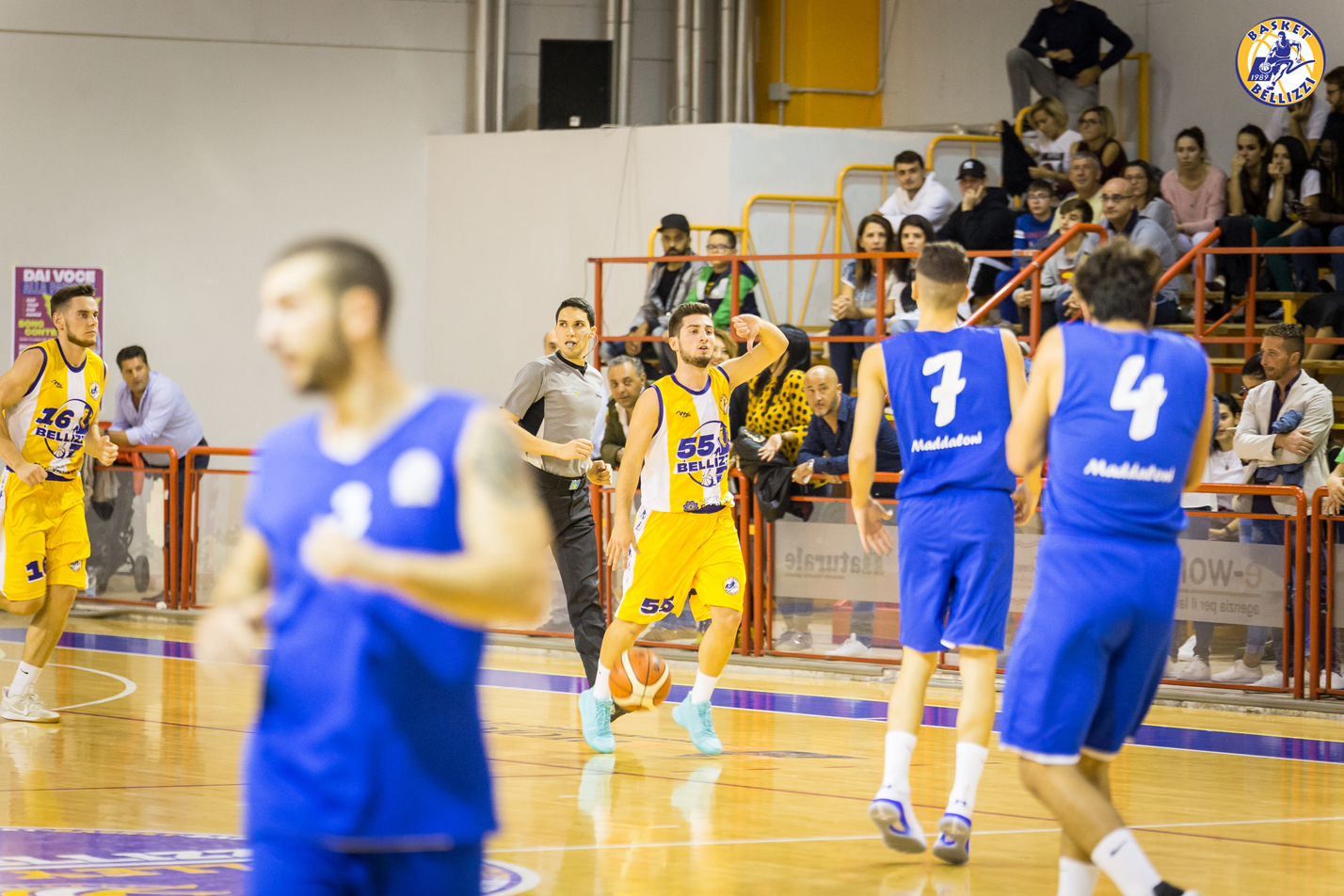 Basket: Poker per il Bellizzi che batte il Maddaloni