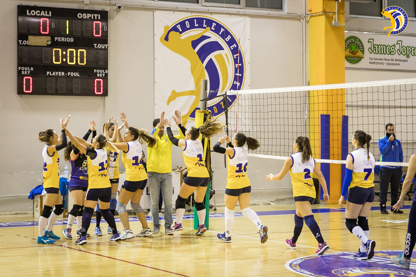 Il volley Lacco Ameno battuto dal volley Bellizzi