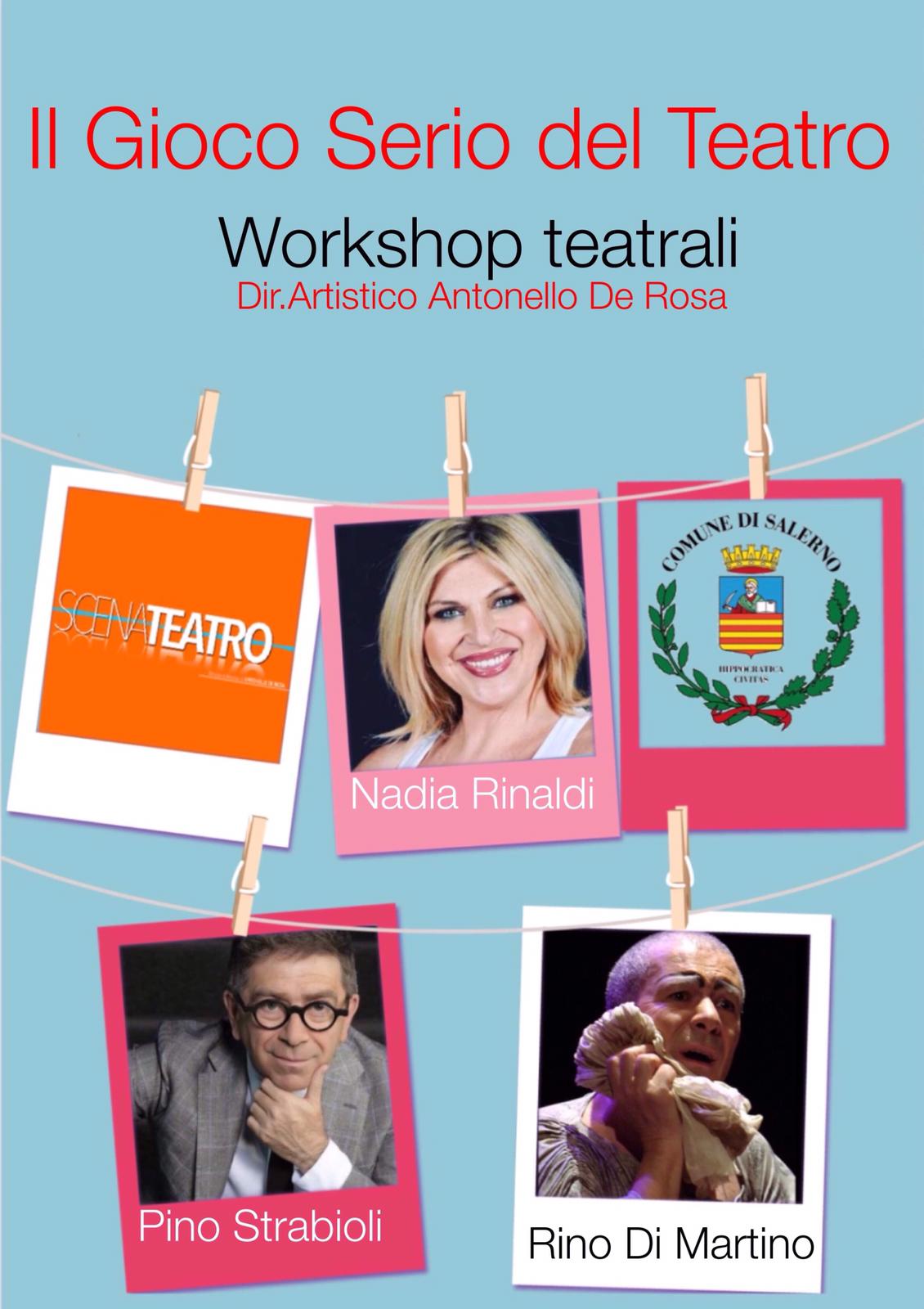 Workshop teatrali gratuiti a Salerno
