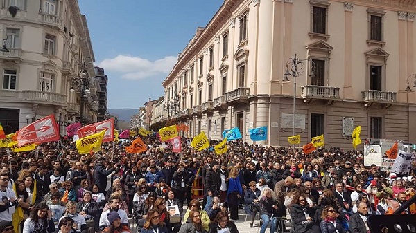 Giornata della Memoria, 20mila giovani sfilano ad Avellino