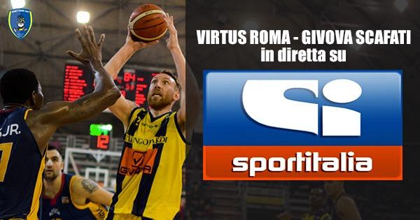 Posticipata la gara tra la Virtus Roma e la Givova Scafati
