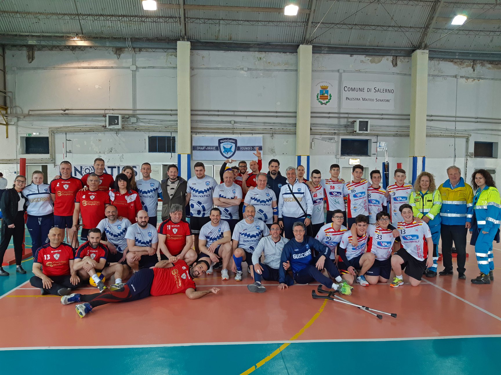 Solo un punto nella prima di campionato di Sitting Volley per la Salerno Guiscards