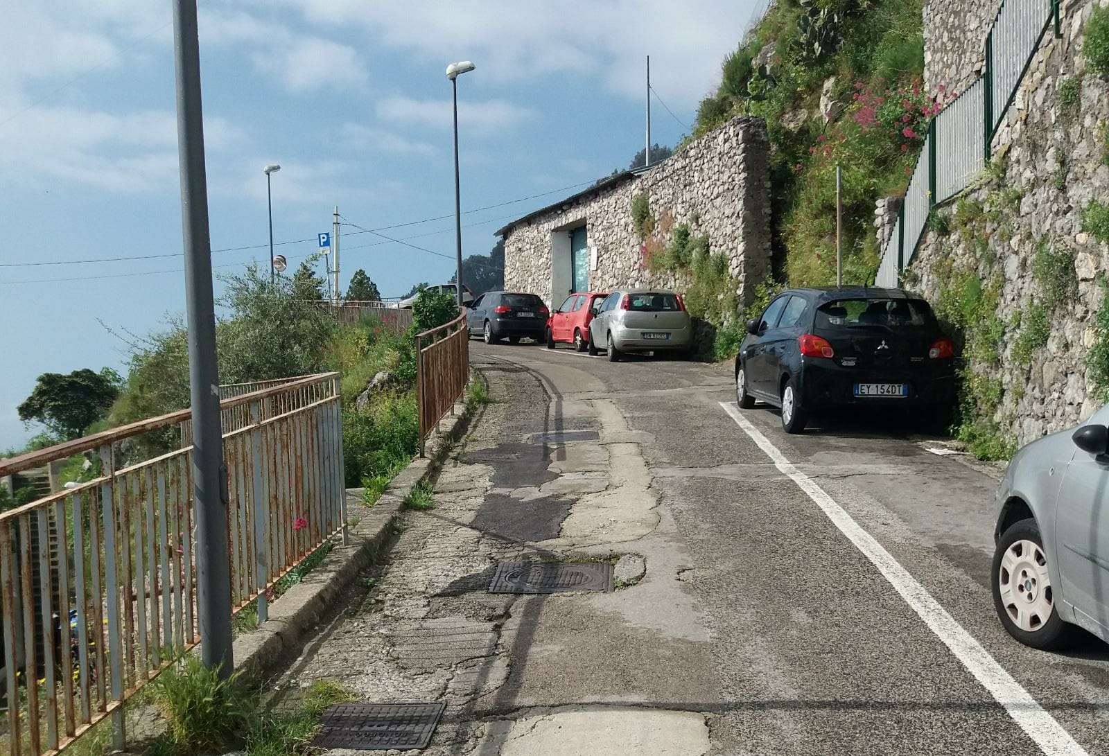 Amalfi: lunedì partono i lavori in via Pogerola