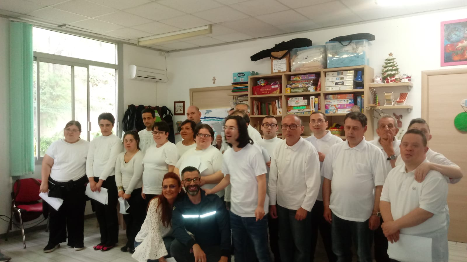 Attori speciali per uno spettacolo di teatro terapia